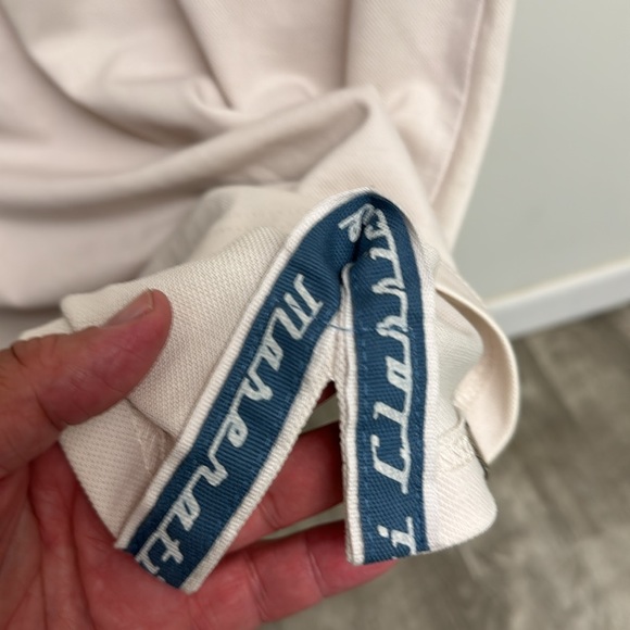 Men’s Authentic Maserati ivory polo with blue trim .small regular fit - Picture 7 of 8